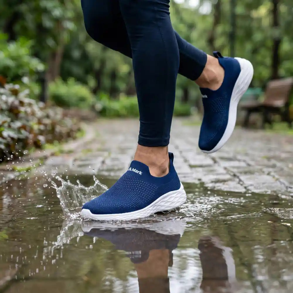Lightweight Walking Shoes সকাল-বিকাল হাঁটা – ডক্টর ইনসোল জুতা – Blue