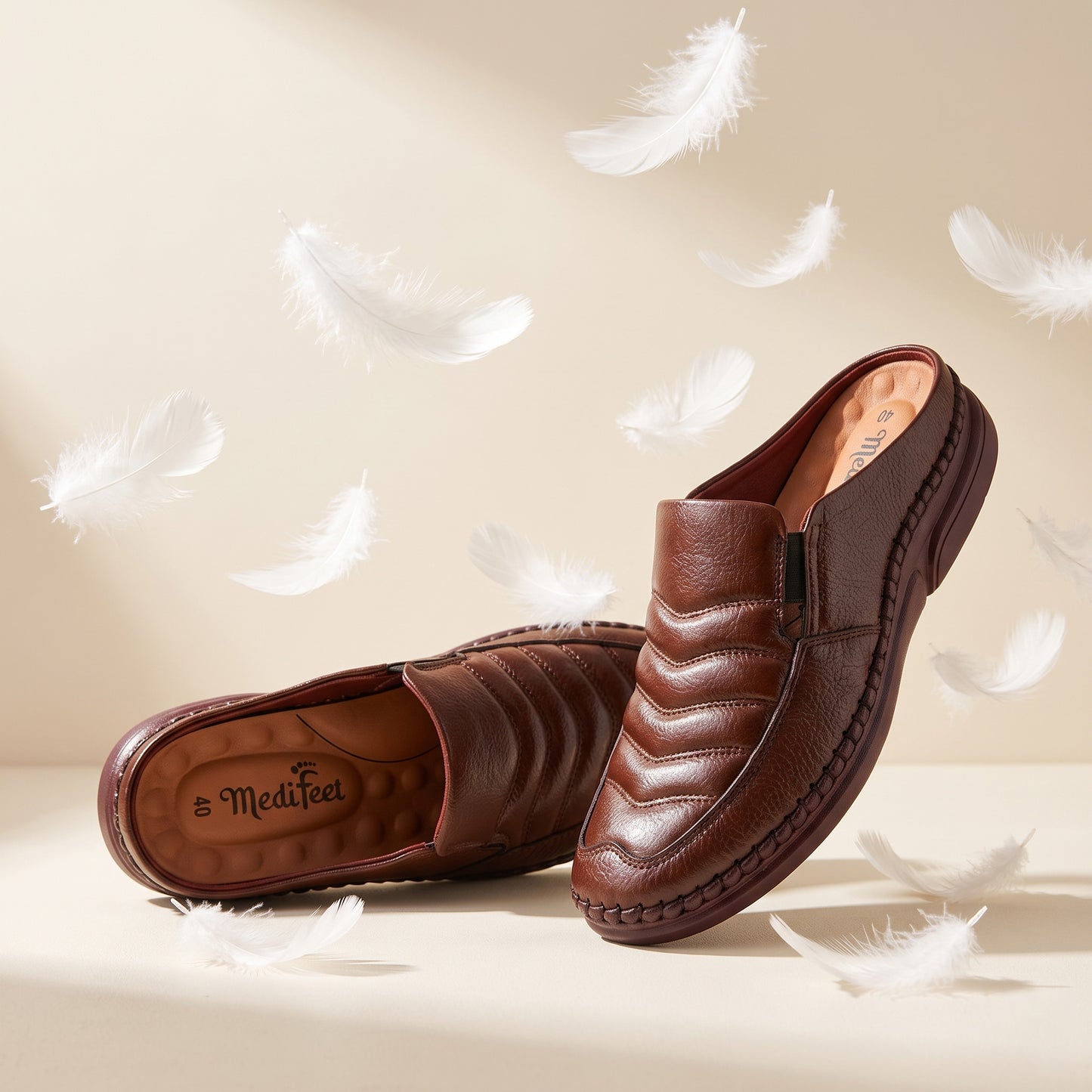 হাওয়াই সোল | Chocolate Leather Men’s Loafers Shoe – 108