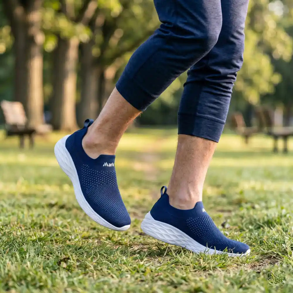Lightweight Walking Shoes সকাল-বিকাল হাঁটা – ডক্টর ইনসোল জুতা – Blue