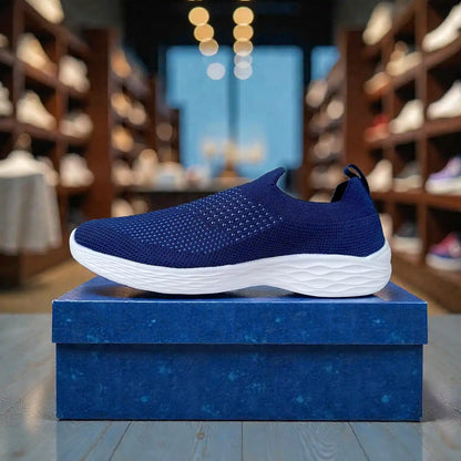 Lightweight Walking Shoes সকাল-বিকাল হাঁটা – ডক্টর ইনসোল জুতা – Blue
