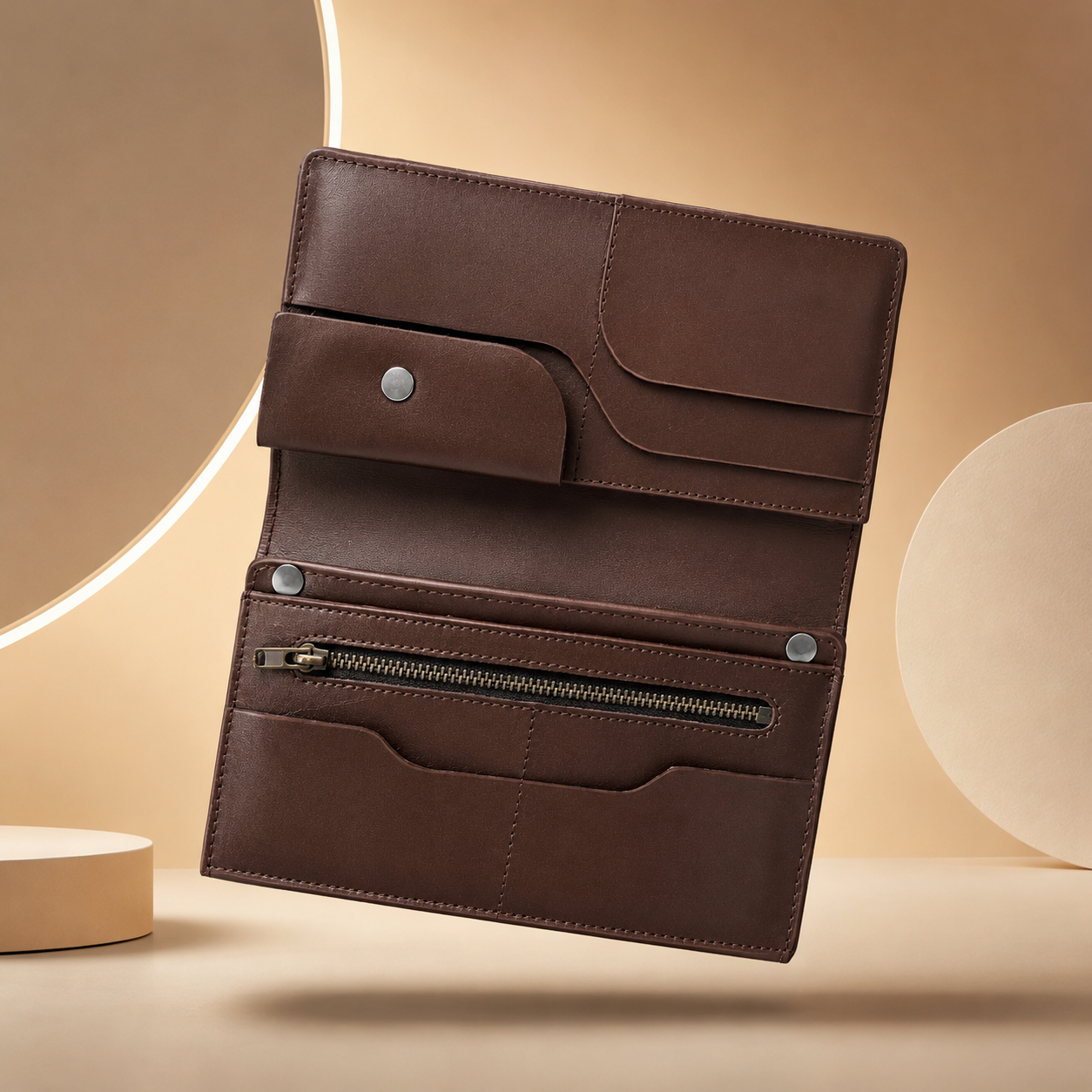Chocolate Diabetic Care Long Wallet | কার্ড, ক্যাশ ও ডকুমেন্ট অর্গানাইজার
