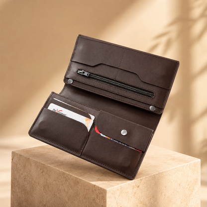 Chocolate Diabetic Care Long Wallet | কার্ড, ক্যাশ ও ডকুমেন্ট অর্গানাইজার