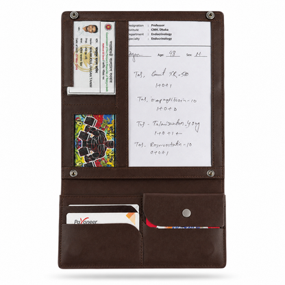 Chocolate Diabetic Care Long Wallet | কার্ড, ক্যাশ ও ডকুমেন্ট অর্গানাইজার