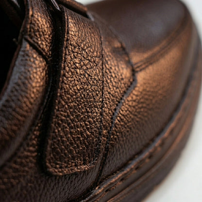 Formal Chocolate Comfort Shoes | Free Glucometer | ফ্রী ডায়াবেটিস মেশিন | A300