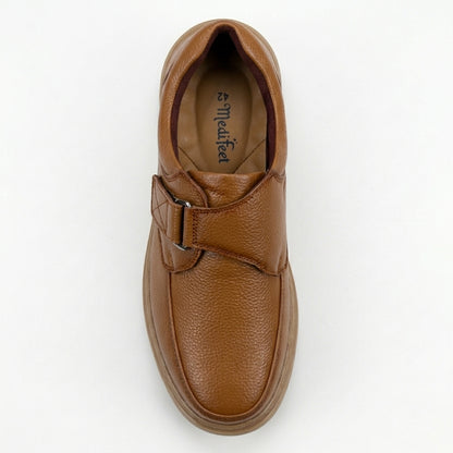 Formal Brown Comfort Shoes | Free Glucometer | ফ্রী ডায়াবেটিস মেশিন | A300