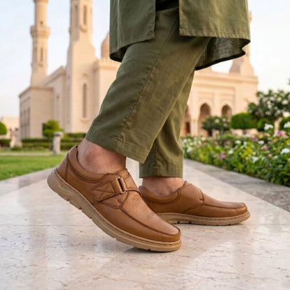 Formal Brown Comfort Shoes | Free Glucometer | ফ্রী ডায়াবেটিস মেশিন | A300