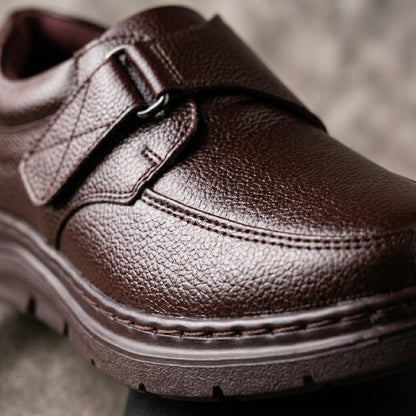 Formal Chocolate Comfort Shoes | Free Glucometer | ফ্রী ডায়াবেটিস মেশিন | A300