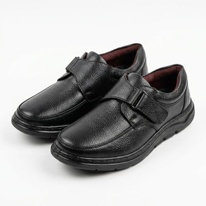 Formal Black Comfort Shoes | Free Glucometer | ফ্রী ডায়াবেটিস মেশিন | A300