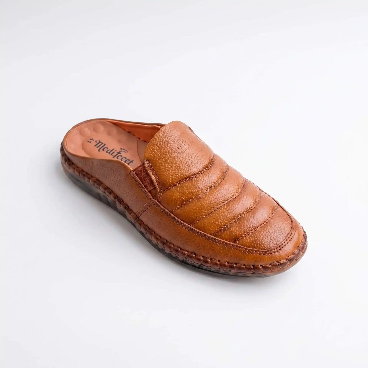 জেলি সোল | Premium Brown Comfort Leather Men’s Loafers Shoe– ডক্টর ইনসোল জুতা – 107