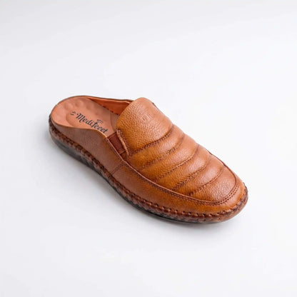 জেলি সোল | Premium Brown Comfort Leather Men’s Loafers Shoe– ডক্টর ইনসোল জুতা – 107